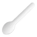 Fiesta Compostable Paper Teaspoons 132mm (100 Pack) - Image 1