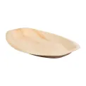 Fiesta Compostable Palm Leaf Oval Plates 360mm (100 Pack) - Image 1