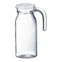 Arcoroc Spring Jugs with Glass Lid 1Ltr (6 pack) - Image 1