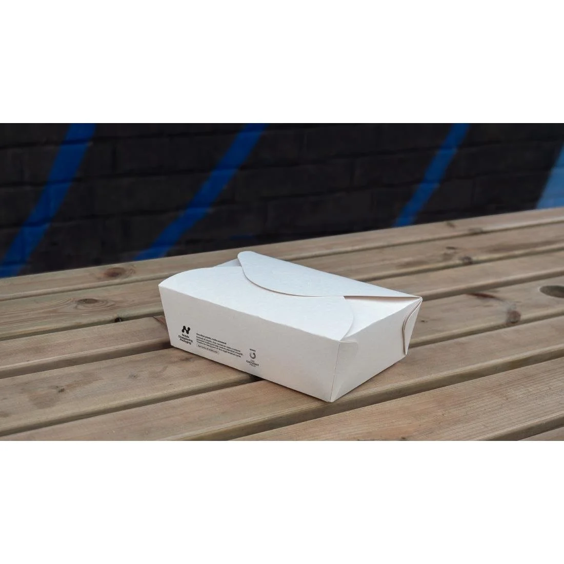 Notpla Large Takeaway Boxes 1750ml - White (220 Pack) - Image 3