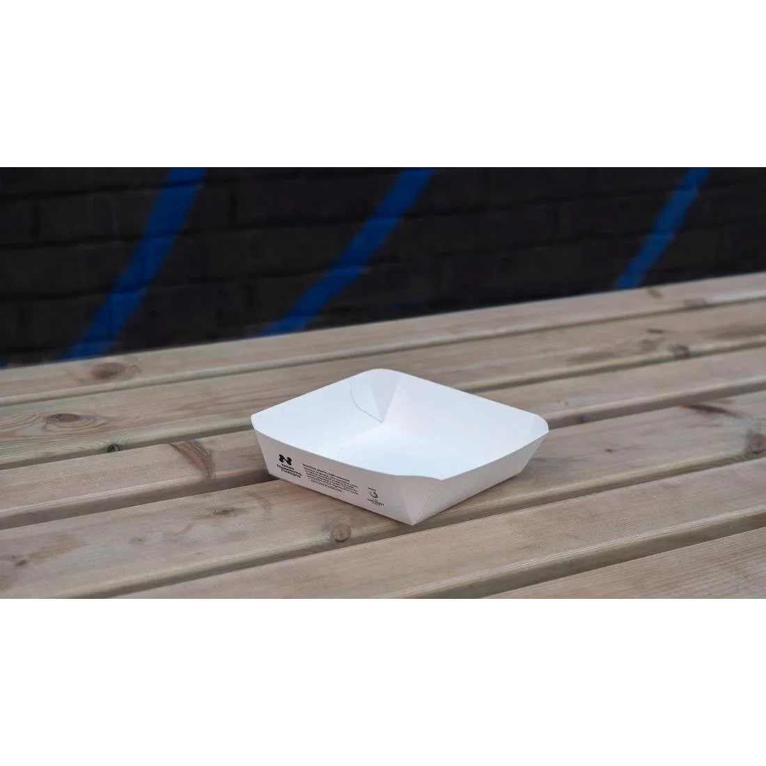 Notpla 6"x6" Square Trays - White (600 Pack) - Image 2