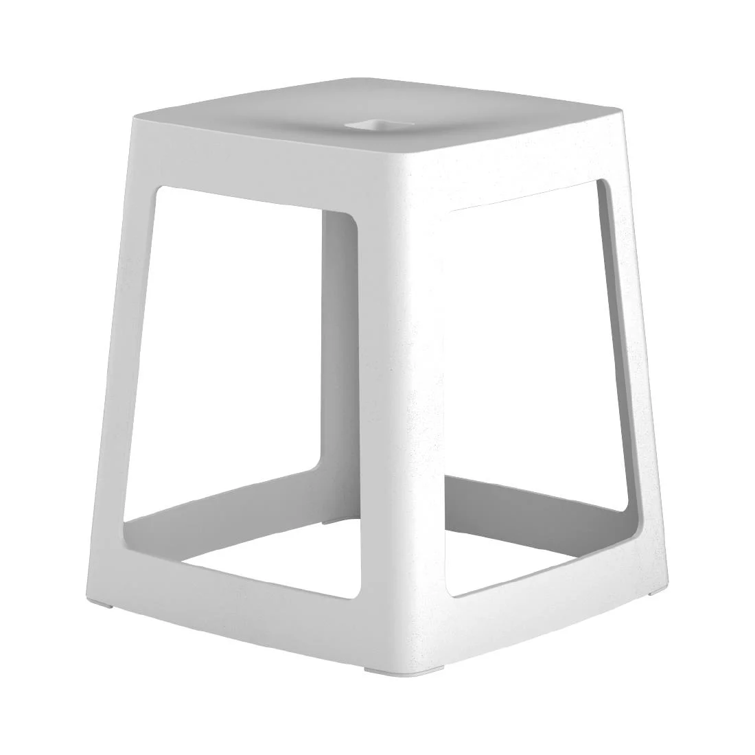 Origin Base Stool Light Grey 400x400x440mm (2 Pack) - Image 1