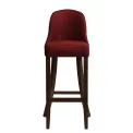 Kilsby Bar Chair in Vintage with Shetland Scarlett Seat - Image 1