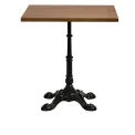 Pavia Square Dining Table in Weathered Oak (2 Pack) - Image 1