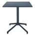 Bolero Porto Folding Table Slate Blue 700x750mm
