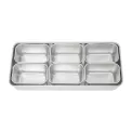 Clover Japanese Yakumi Pan Condiment Holder with 6 Small Inserts - Image 1