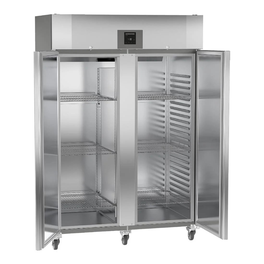 Liebherr GGPV 1440 Double Door Forced Air 2/1 GN Upright Freezer 1361Ltr - Image 2