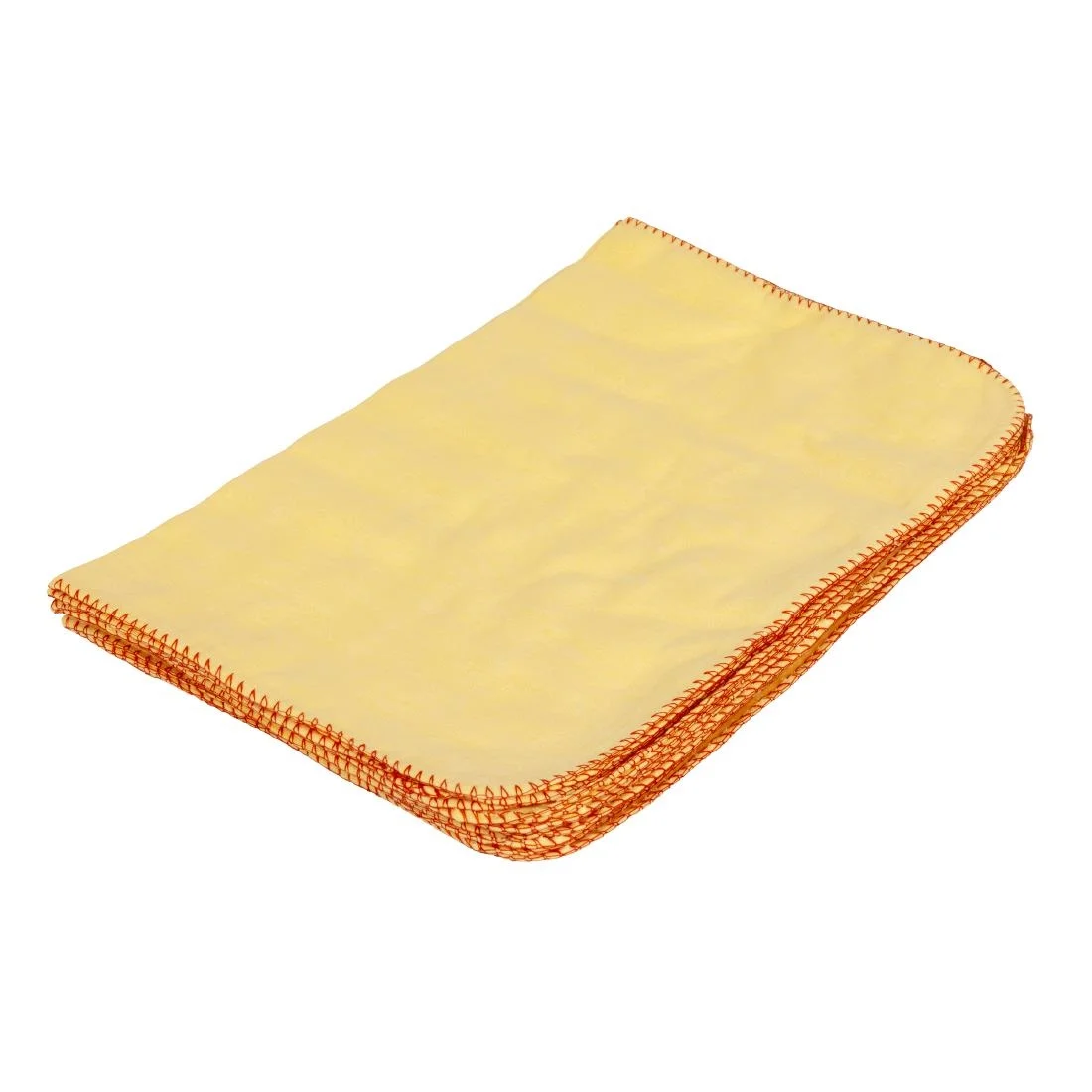 Jantex Yellow Dusters 500x400mm (10 Pack) - Image 1