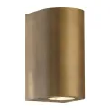 Nordlux Canto Maxi 2 Outdoor Wall Light Brass - Image 1