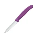 Victorinox Swiss Classic Paring Knife Straight Pointed Purple 19cm ( 2 Pack) - Image 1