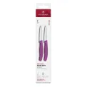 Victorinox Swiss Classic Paring Knife Straight Pointed Purple 19cm ( 2 Pack) - Image 2