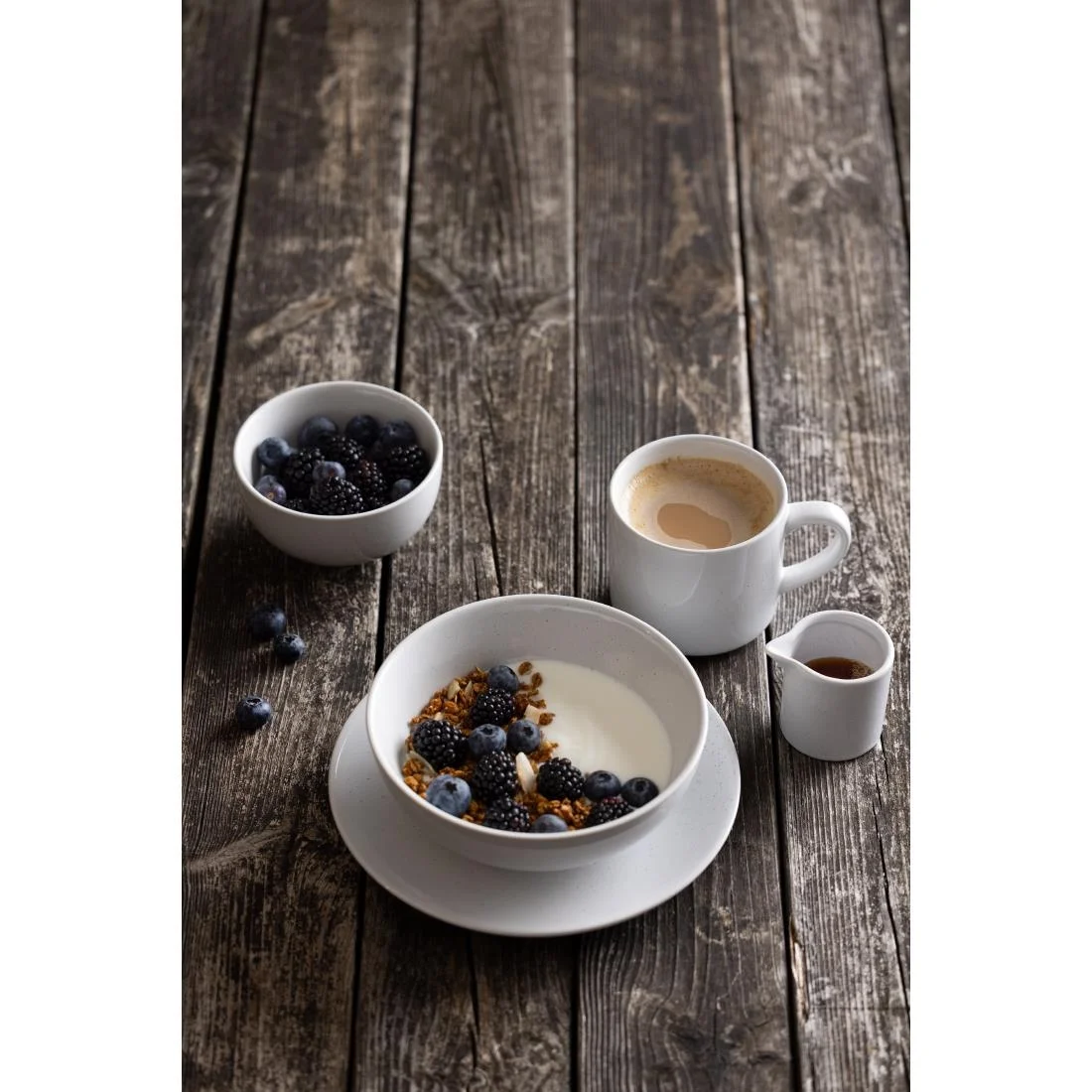 Olympia Origin Bowls White 160mm (4 Pack) - Image 2