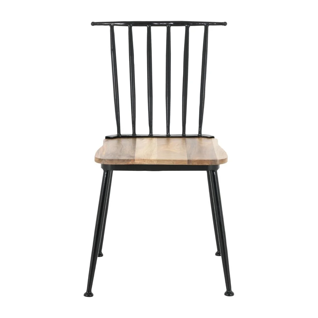 Bolero Alma Slatted Back Chairs (2 Pack) - Image 2