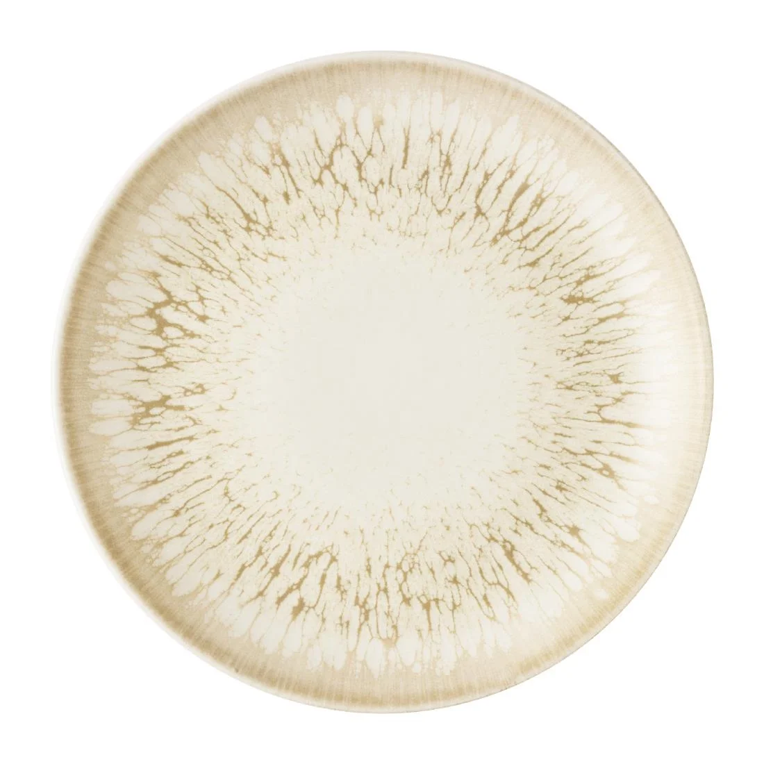 Churchill Lume Coupe Plates Natural 217mm (12 Pack) - Image 1