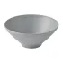 Churchill Emerge Melamine Rippled Small Bowl Seattle Grey 200mm (6 Pack)