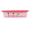 Cambro Safetrak IML Polypropylene Food Storage Container 1/2 GN - Image 2