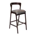 Copenhagen Bar Chair in Dark Walnut & Bison Smoke (6 Pack) - Image 1
