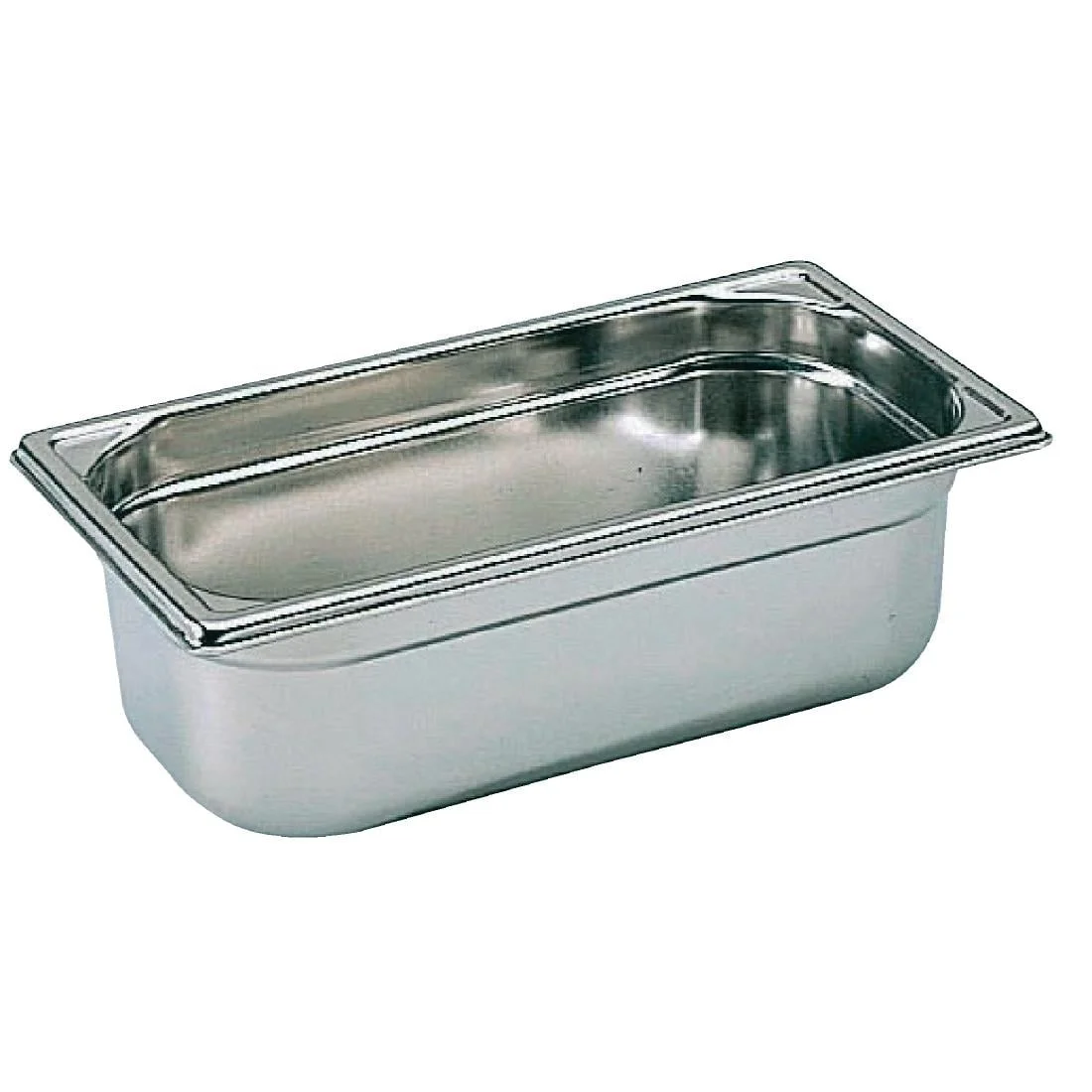 Bourgeat Stainless Steel 1/3 Gastronorm Pan 100mm - Image 1