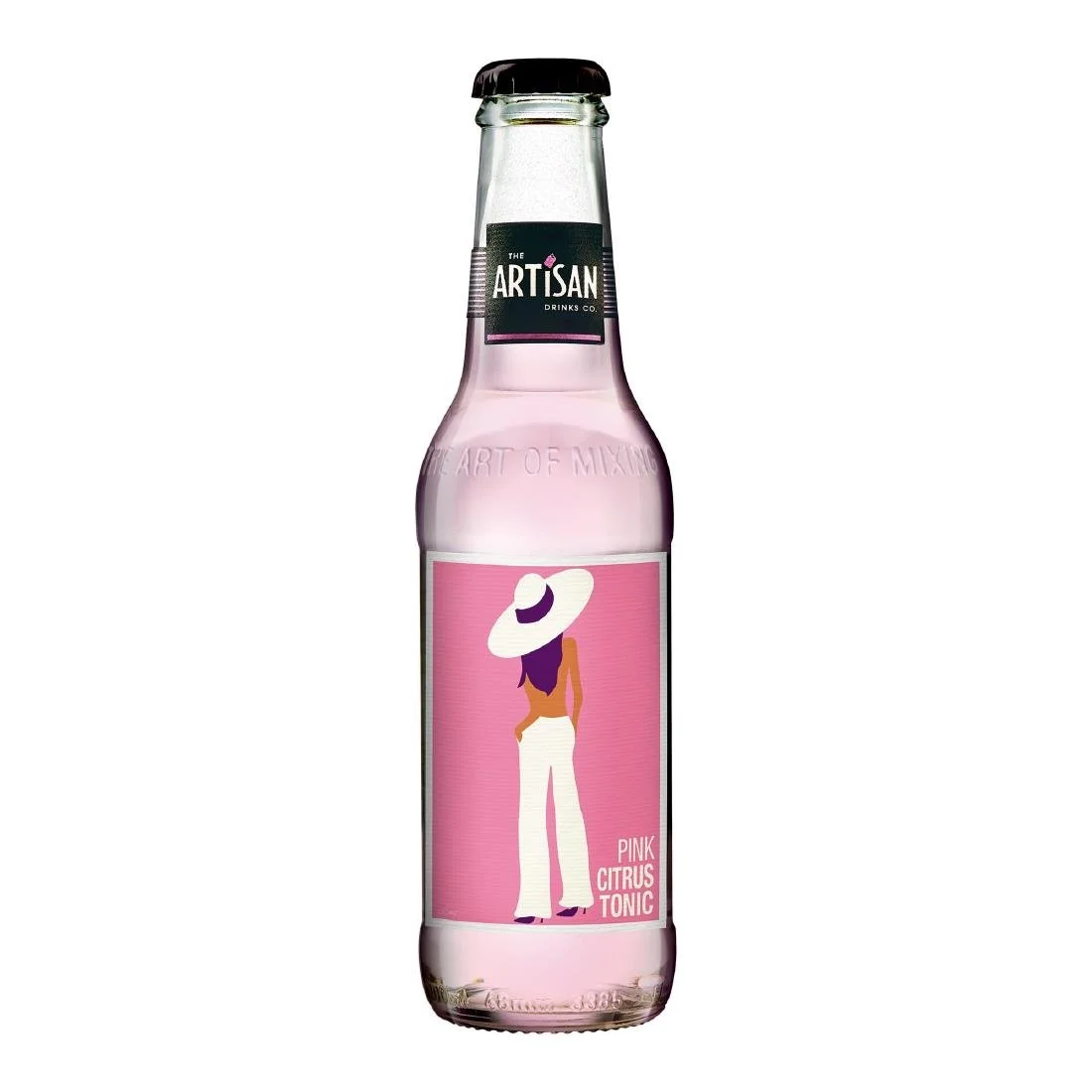 Artisan Drinks Pink Citrus Tonic Bottles 200ml (24 pack) - Image 1