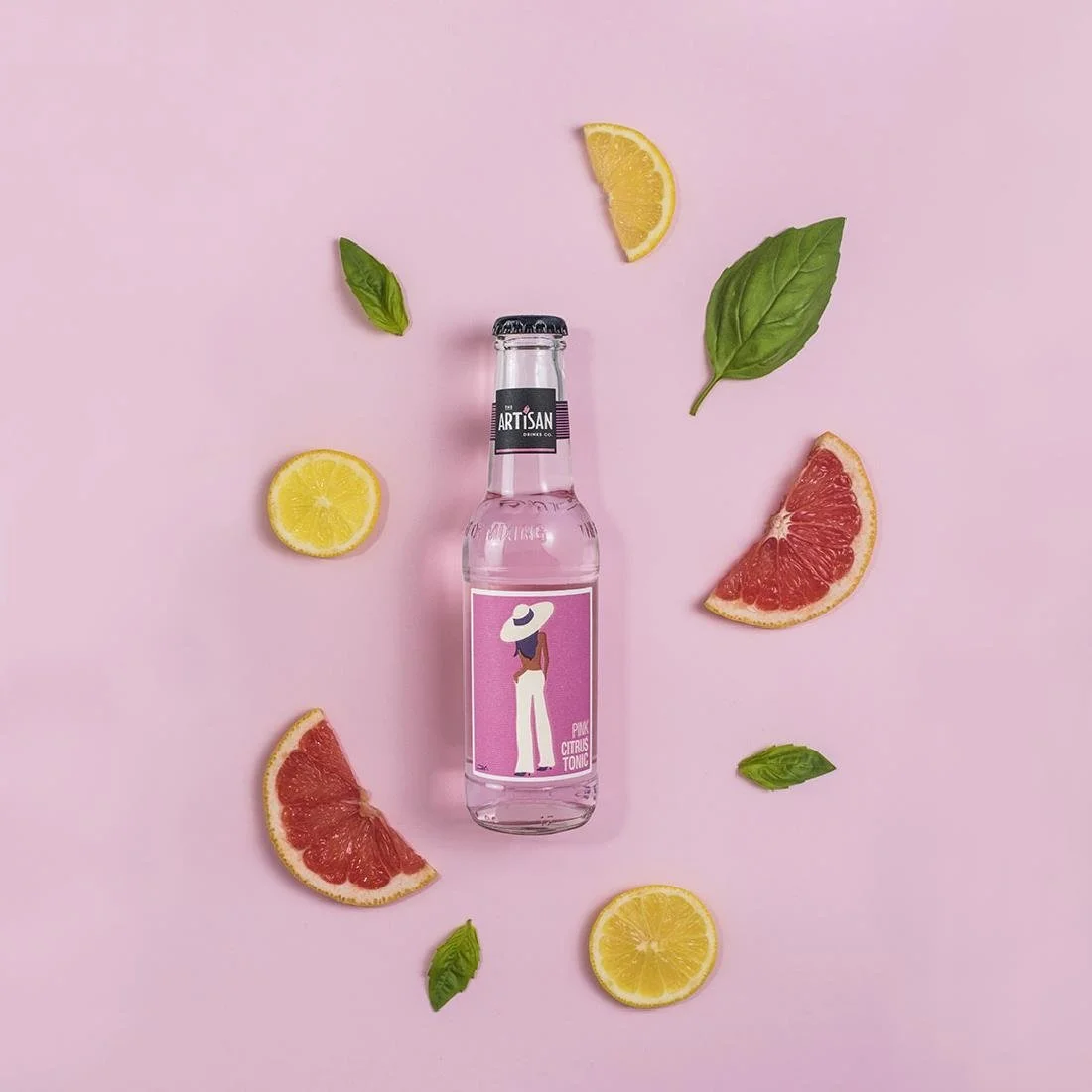 Artisan Drinks Pink Citrus Tonic Bottles 200ml (24 pack) - Image 4