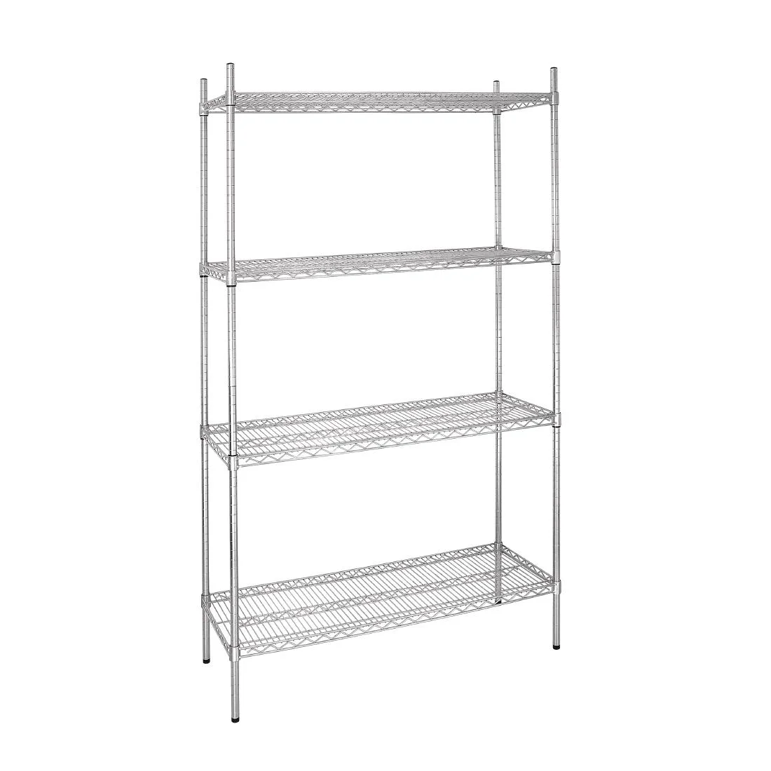 Vogue 4 Tier Wire Shelving Kit 915x460mm - Image 1