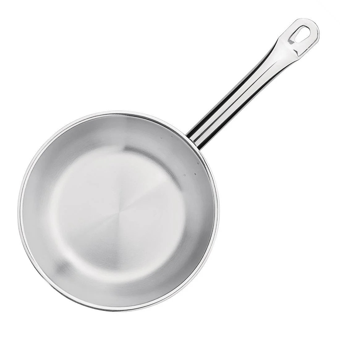 Vogue Stainless Steel Induction Frying Pan 200mm - Image 2