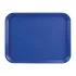 Kristallon Plastic Fast Food Tray Blue Large