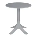 Bolero Lorenzo 600mm Round Café Table - Medium Grey - Image 1