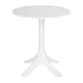 Bolero Mateo 600mm Round Café Table - White - Image 1