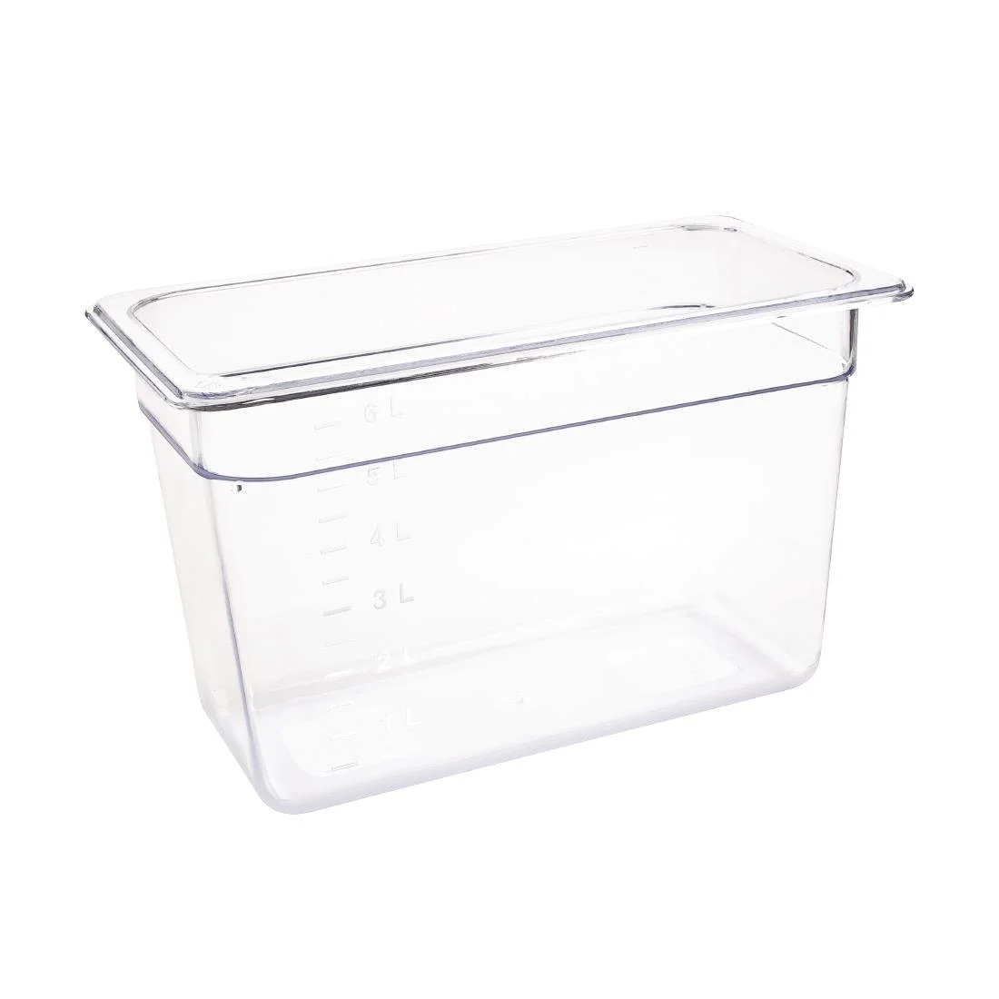 Vogue ABS Gastronorm Tray Clear GN 1/3 200mm - Image 1