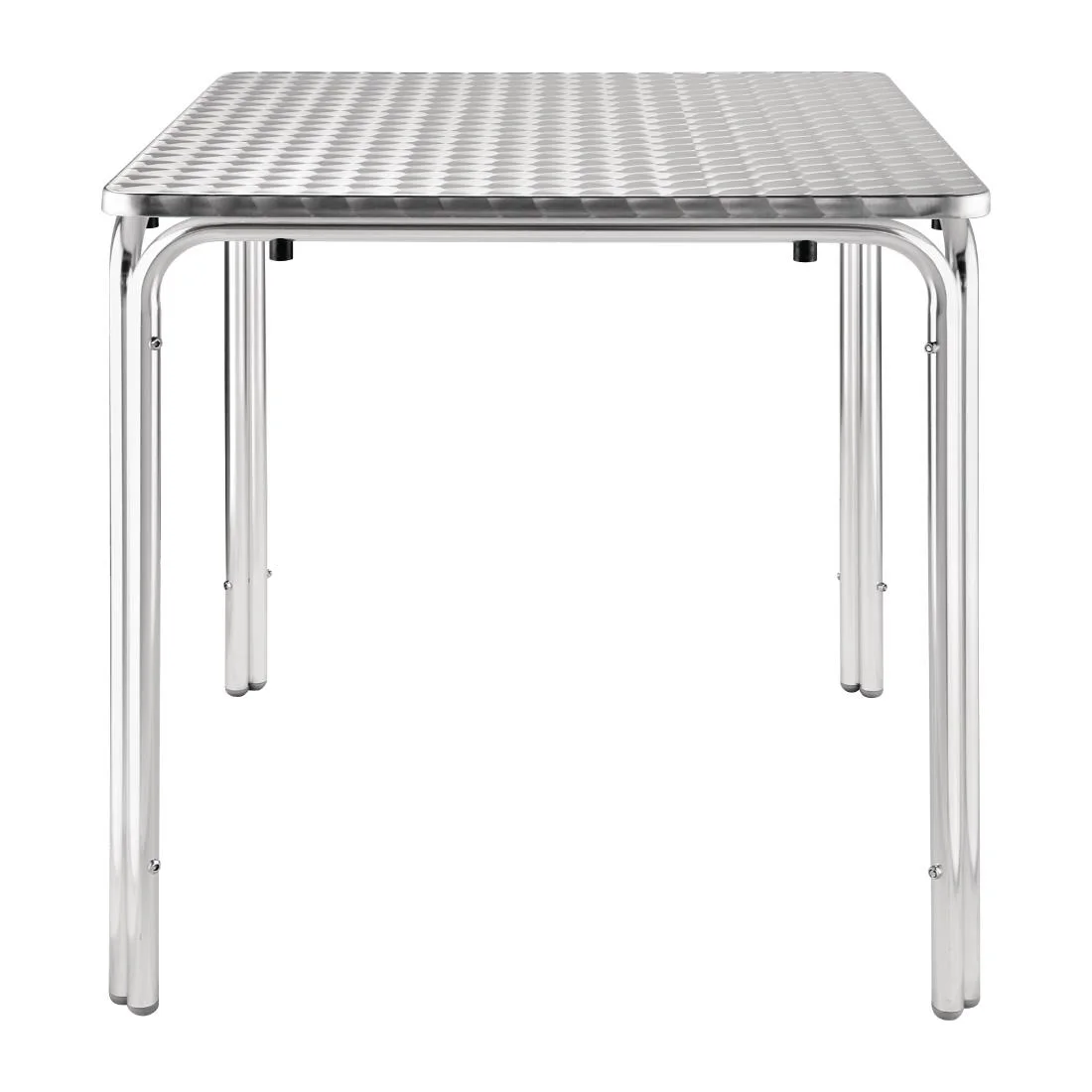 Bolero Square Stacking Table Stainless Steel 700mm - Image 1