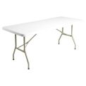 Bolero Foldaway Rectangular Utility Table 6ft