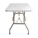 Bolero Foldaway Rectangular Utility Table 6ft