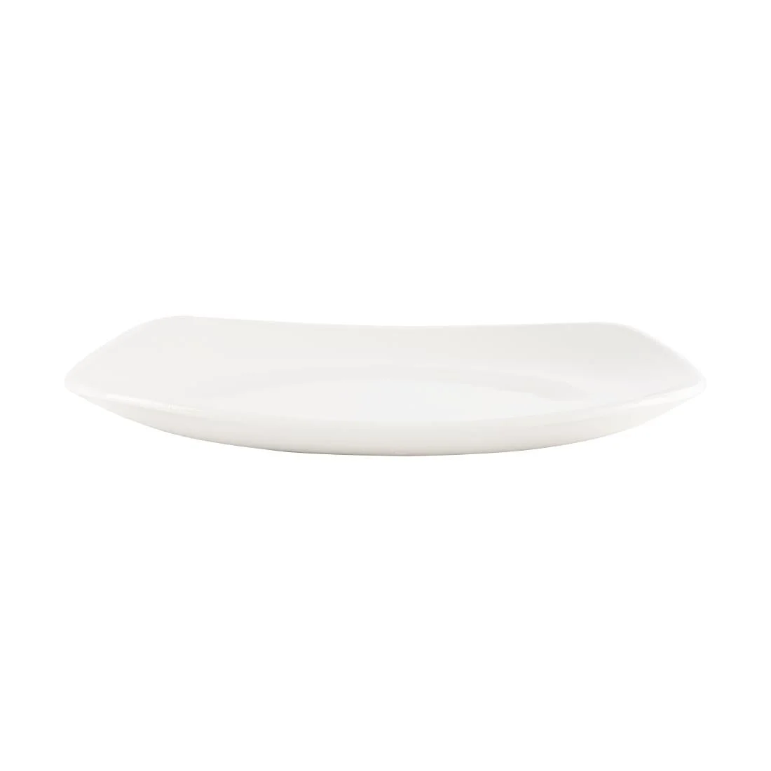 Churchill Plain Whiteware X Squared Plates 252mm - Image 2
