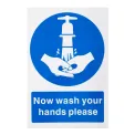 Vogue Now Wash Your Hands Sign - Image 1